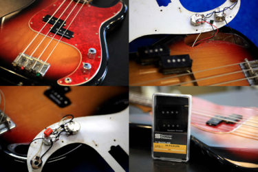 Fender Precision Bass – ピックアップ交換
