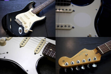 Fender American Standard – ステッカー日焼け跡