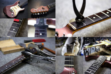 Fender Japan ST62-TX MH BMT – フレット交換