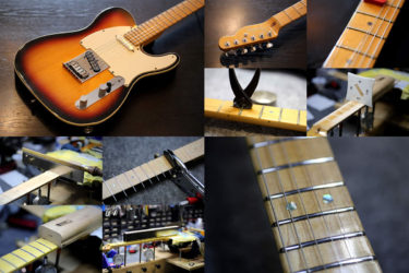 Fender American Deluxe Telecaster – ステンレスフレット交換