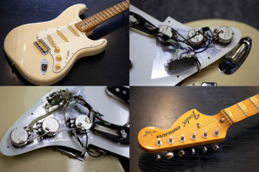 Fender Japan ST71-140YM Yngwie Malmsteen – ポット交換