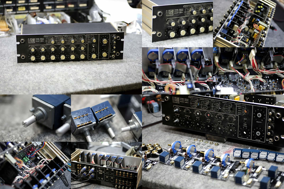 urei 1620 パンポット6個 オリジナル urei1620 UREI 1620LE DJミキサー - ポット交換 - SPREAD SOUND スプレッド