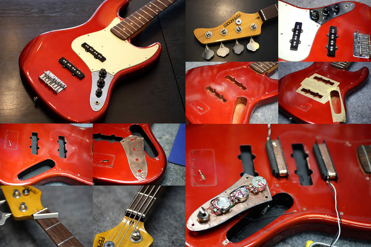 FERNANDES RJB-380 - ノイズ処理、ドータイト処理 - SPREAD SOUND