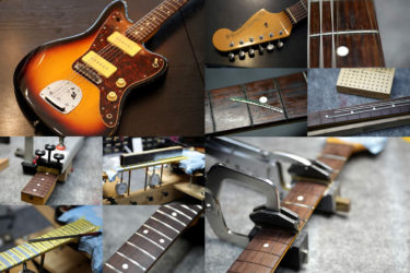 Fender Japan Jazzmaster – フレット交換