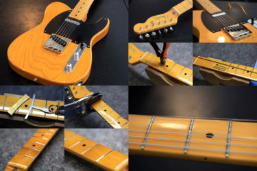 Fender Japan Traditional 50s Telecaster – フレット部分交換