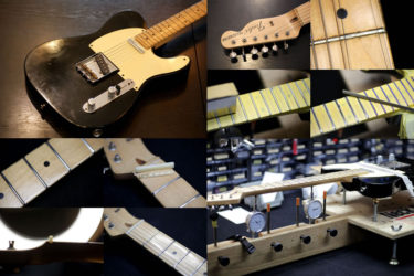 Fender Custom Shop Telecaster – フレットすり合わせ