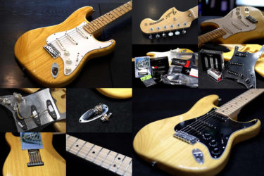 Fender Japan 72 Reissue Stratocaster – PU交換