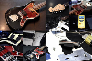 Fender USA Jazzmaster – ノイズ処理、ドータイト加工