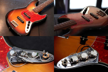 Fender Japan Jazz Bass – POT交換
