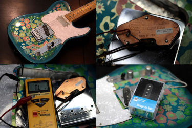 Fender Japan Telecaster – ピックアップ交換
