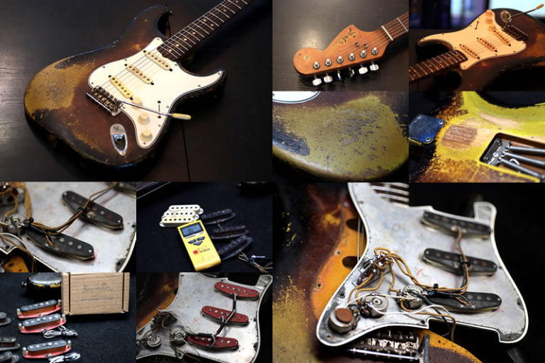 Fender Stratocaster 1966 - ピックアップ交換