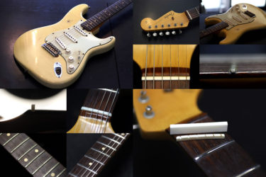 Fender Custom Shop Strat – ナット交換、全体調整