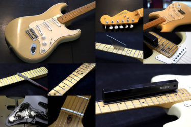 Fender USA Stratcaster – フレットすり合わせ、ナット交換