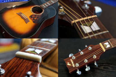 Morris アコースティックギター – ナット交換、全体調整
