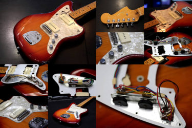 Fender American Ultra Jazzmaster – POT交換、ワイヤリング