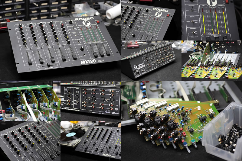 ロータリーミキサー rodec disco-mix bozak urei RODEC Disco Mixer - DJミキサー オーバーホール - SPREAD SOUND
