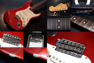Fender Japan ST-62 – 塗装タッチアップ、セットアップ、クリーニング